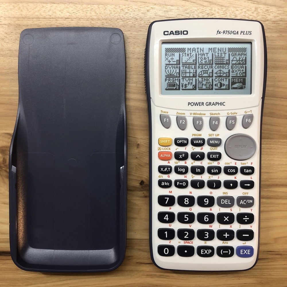 Casio FX-9750GA Plus Graphing Calculator – Tested - BATTERIES NOT INCLUDED